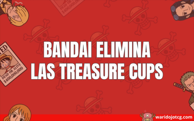 Bandai Elimina Las Treasure Cups